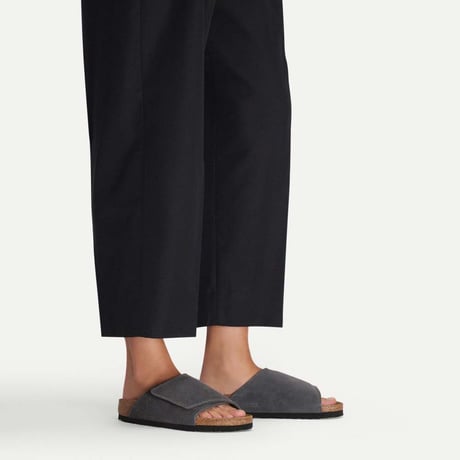 【BIRKENSTOCK】ビルケンシュトック正規取扱店 Solana VL / ソラナ スエード スエードレザー/チャコール REGULAR FIT/1031614