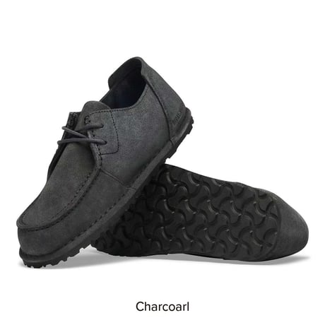 【BIRKENSTOCK】ビルケンシュトック正規取扱店 Utti Lace / ウッティ レース スエードレザー /チャコール REGULAR FIT/1032685