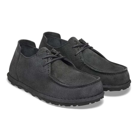 【BIRKENSTOCK】ビルケンシュトック正規取扱店 Utti Lace / ウッティ レース スエードレザー /チャコール REGULAR FIT/1032685