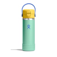 <Hydro Flask>18 oz Kids Wide Mouth Covered Cap/532ml/Mermaid Green/890219