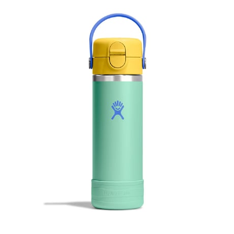 <Hydro Flask>18 oz Kids Wide Mouth Covered Cap/532ml/Mermaid Green/890219