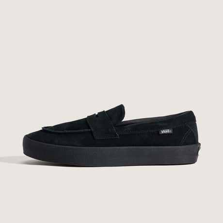 <VANS【ヴァンズ】>スケート ローファー スエード/ BLACK/BLACK/VN000VA6BKA