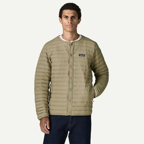 <patagonia> メンズ・ライトウェイト・ダウン・セーター・カーディガン/Weathered Stone/WSTO/31900
