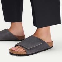 【BIRKENSTOCK】ビルケンシュトック正規取扱店 Solana VL / ソラナ スエード スエードレザー/チャコール REGULAR FIT/1031614