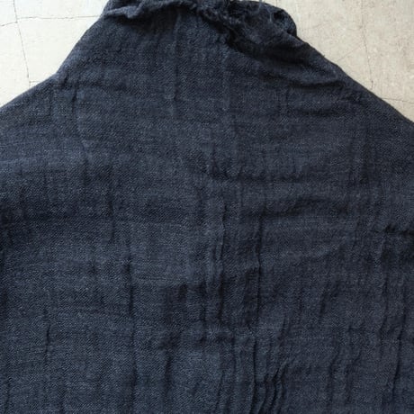 wool limen gawze high neck top