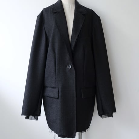 kuzurikeori cut-edge jacket