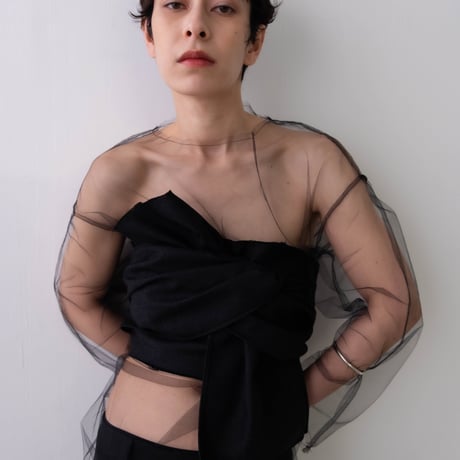 nylon tulle top