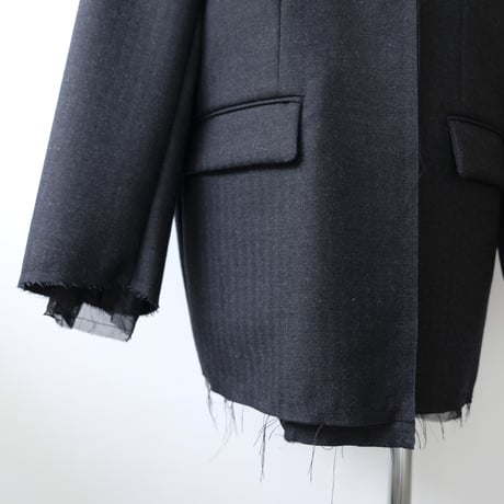 kuzurikeori cut-edge jacket