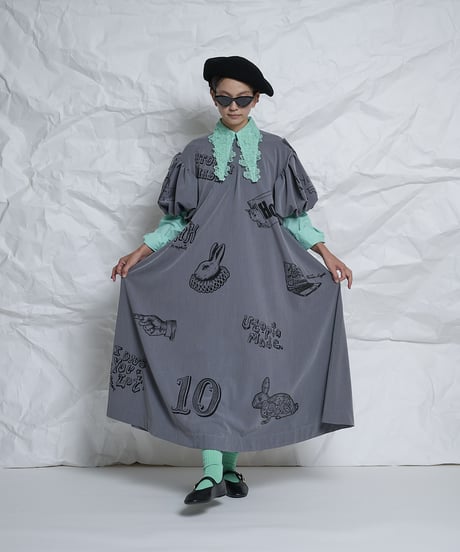 Original 10th Anniversary printed dress
