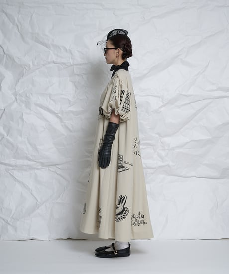 Original 10th Anniversary printed dress