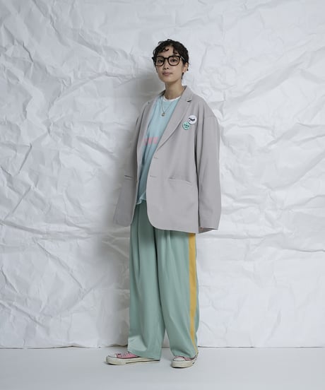 Stain Side line Pants