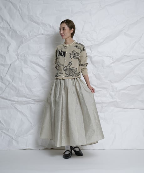 Original 10th Anniversary jacquard cardigan