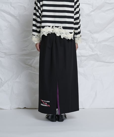 Flower lace Wide border T shirts