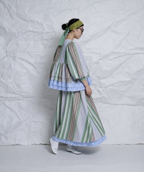 Randam Stripe Blouse