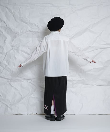 Long point flower collar shirts