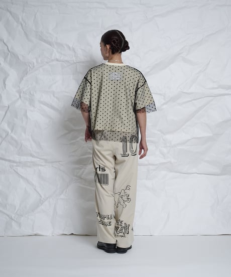 Dot tulle Mona Liza T-shirts