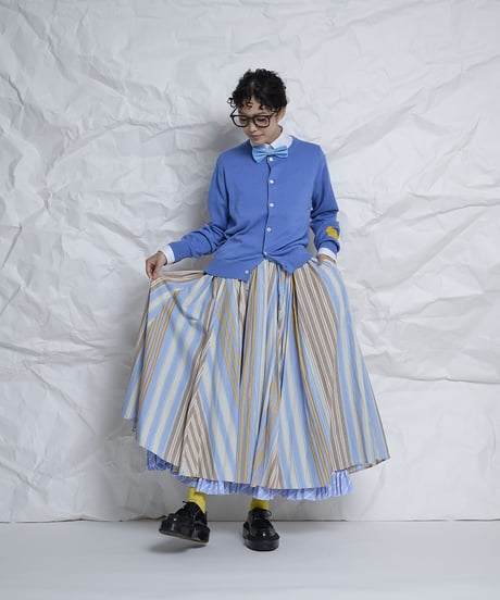 Randam stripe 2way Skirt