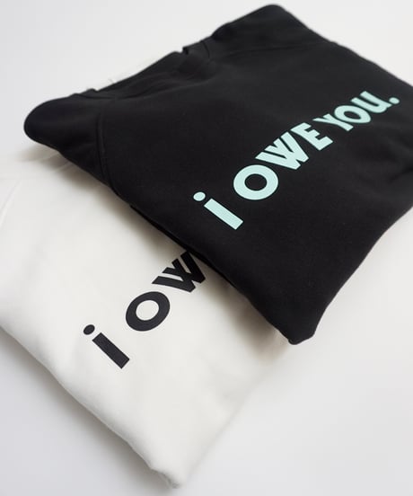 I owe you ballon sleeve pullover