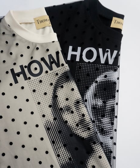 Dot tulle Mona Liza T-shirts