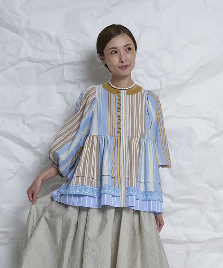 Randam Stripe Blouse