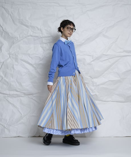 Randam stripe 2way Skirt