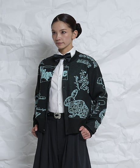 Original 10th Anniversary jacquard cardigan