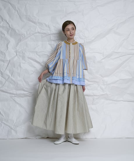 Flower Jacquard 2way Skirt