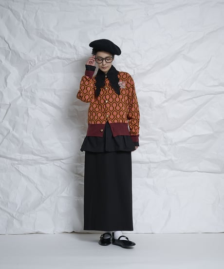 Long point flower collar shirts