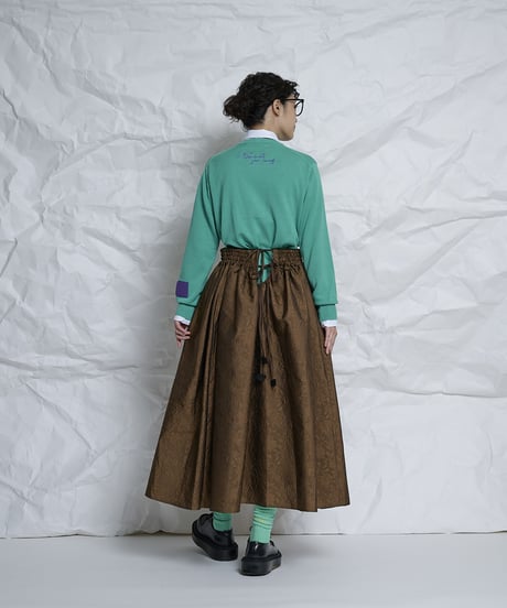 Flower Jacquard 2way Skirt