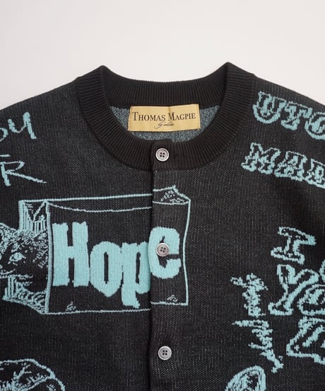 Original 10th Anniversary jacquard cardigan