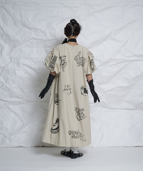 Original 10th Anniversary printed dress