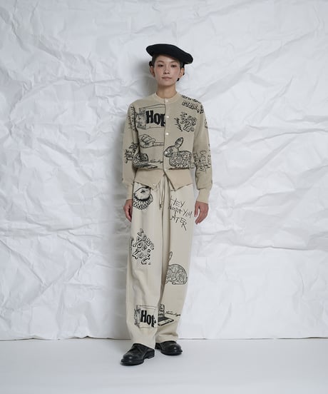 Original 10th Anniversary jacquard cardigan