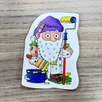 メトスヘンキ ステッカー 塗装職人 Maali