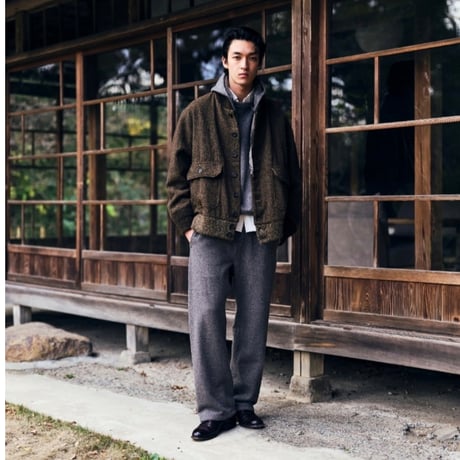 Slopeslow / Yak & Shetland wool /Homespun Tweed CCC Jacket