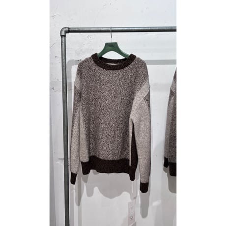 Slopeslow / NZ Merino /Seven colors クルーネックセーター