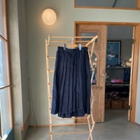 KAI Indigo wrap skirt