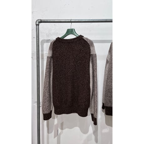Slopeslow / NZ Merino /Seven colors クルーネックセーター
