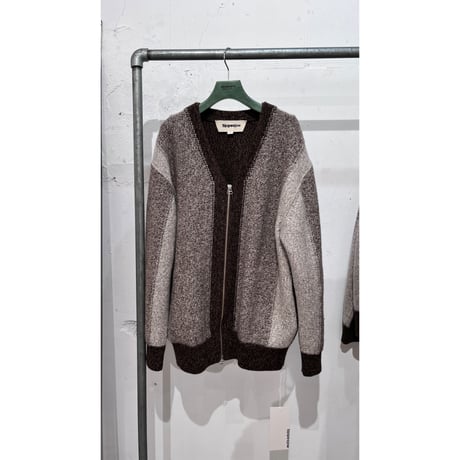 Slopeslow / NZ wool /Seven colors zip jacket