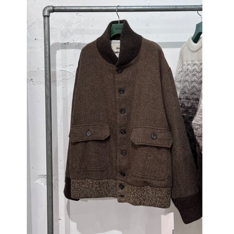 Slopeslow / Yak & Shetland wool /Homespun Tweed CCC Jacket