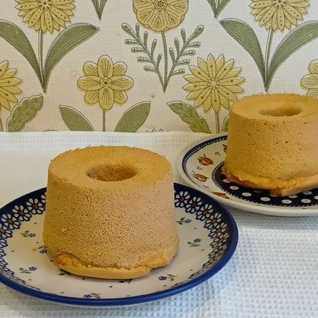 おうちでしまこカフェ　米粉シフォン２個セット