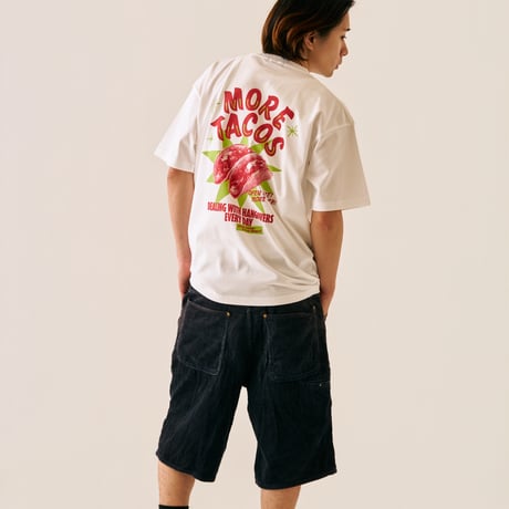 More Tacos Tee WHITE
