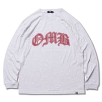 Old English Logo L/S Tee ASH