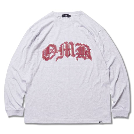 Old English Logo L/S Tee ASH