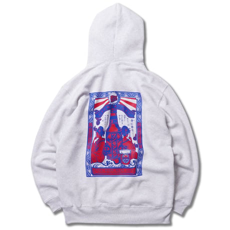 TAISHO ROMAN HOODIE ASH
