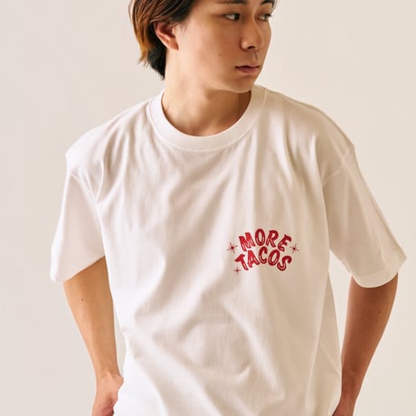 More Tacos Tee WHITE