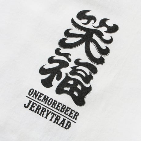 OMB×JERRYTRAD Lucky Cat Tee WHITE