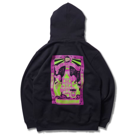 TAISHO ROMAN HOODIE BLACK