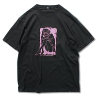 Wasted Girl Tee CHARCOAL