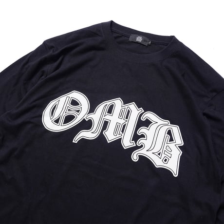 Old English Logo L/S Tee BLACK