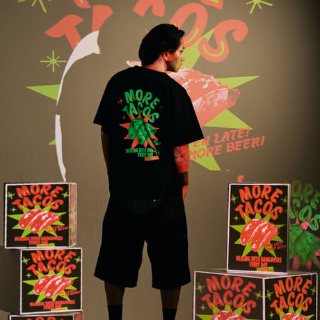 More Tacos Tee BLACK